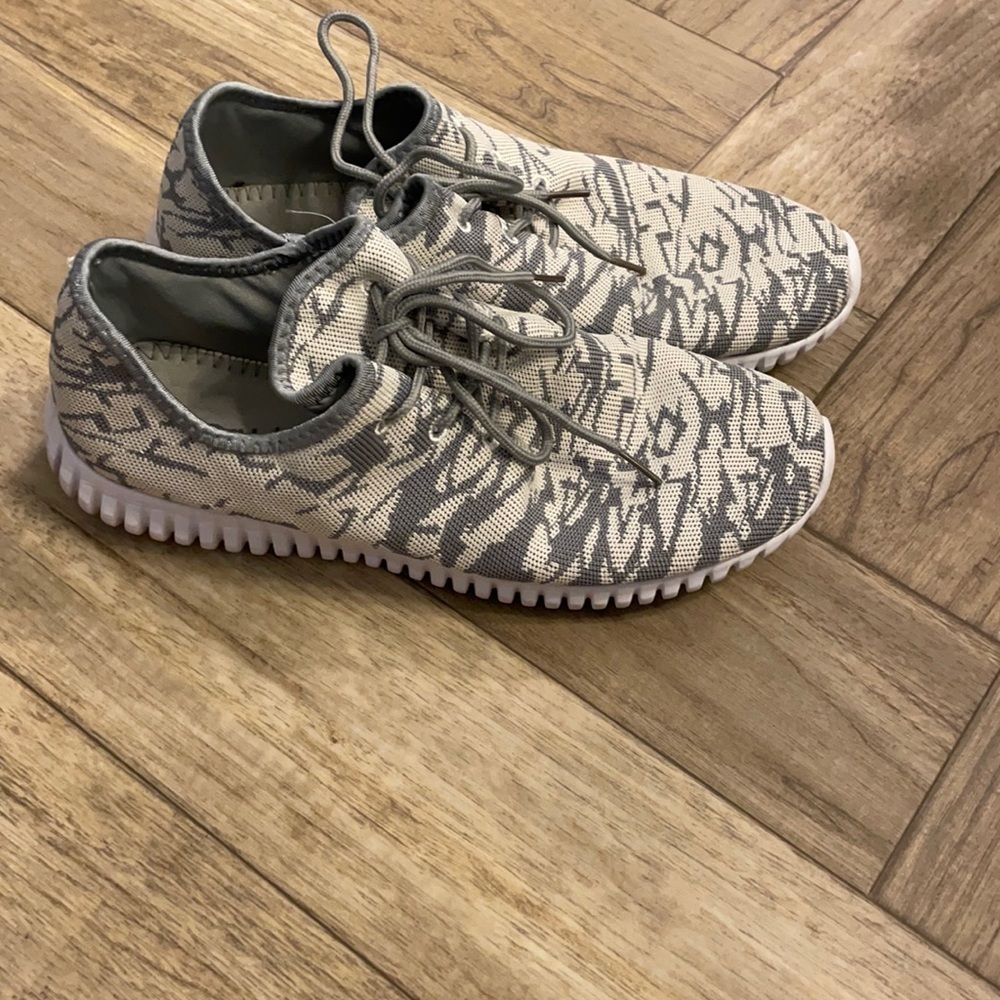 Dirty laundry shoes